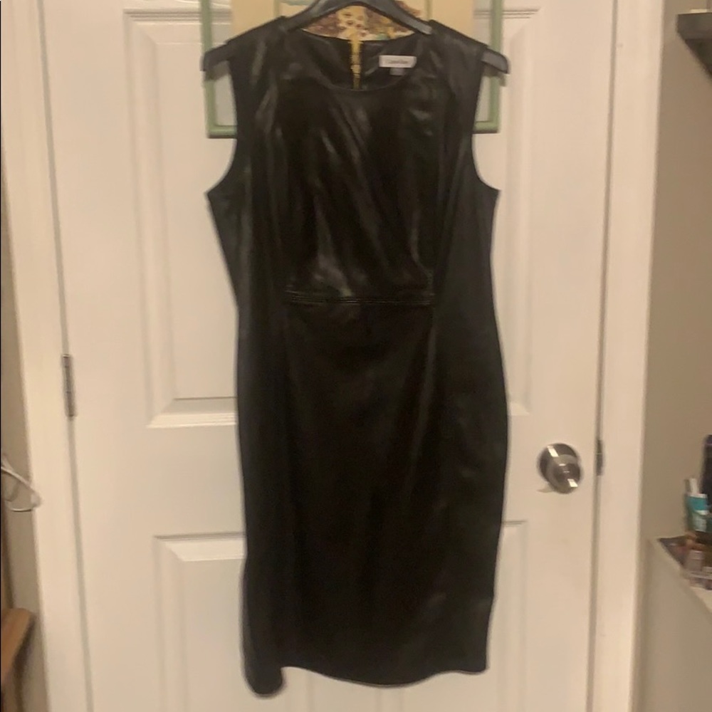Faux leather Calvin Klein